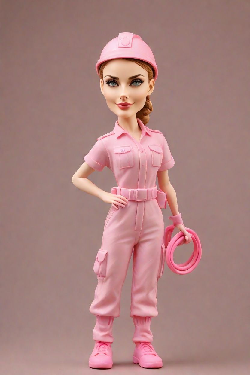 Personalized Custom Bobbleheads: The Ultimate Gift for Firefighting Fans!