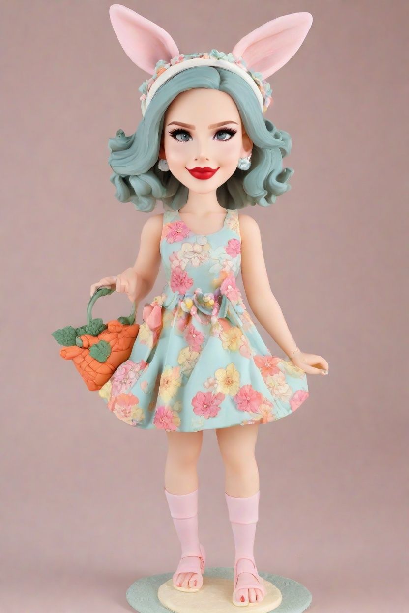 Easter Chic: The Pastel Bunny Figurine That's Taking Over Social Media