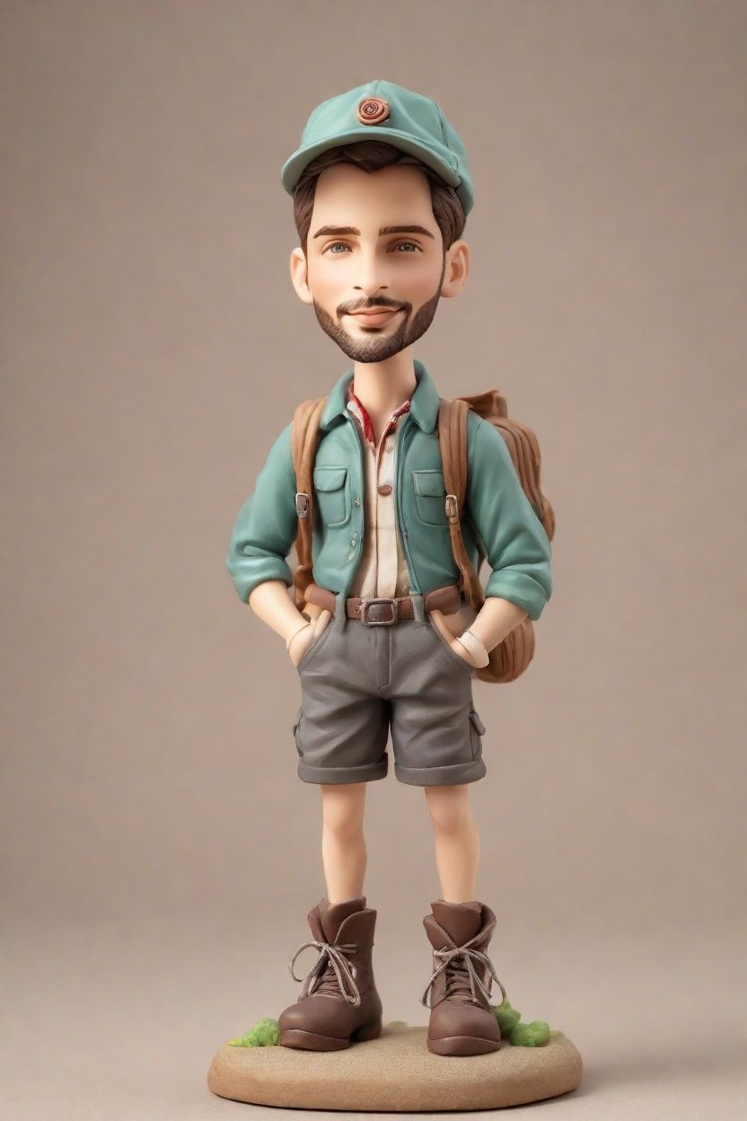 Trekking Trends: Discovering the Bobblehead Hiker's Stance in Fashion