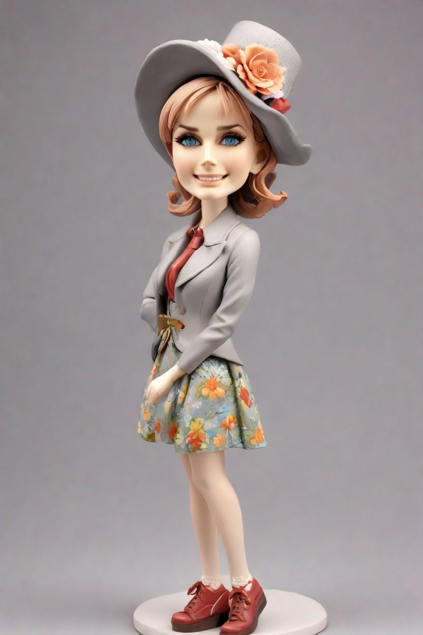 The Cheeky Superhero: A Whimsical Blend of Fashion and Fantasy