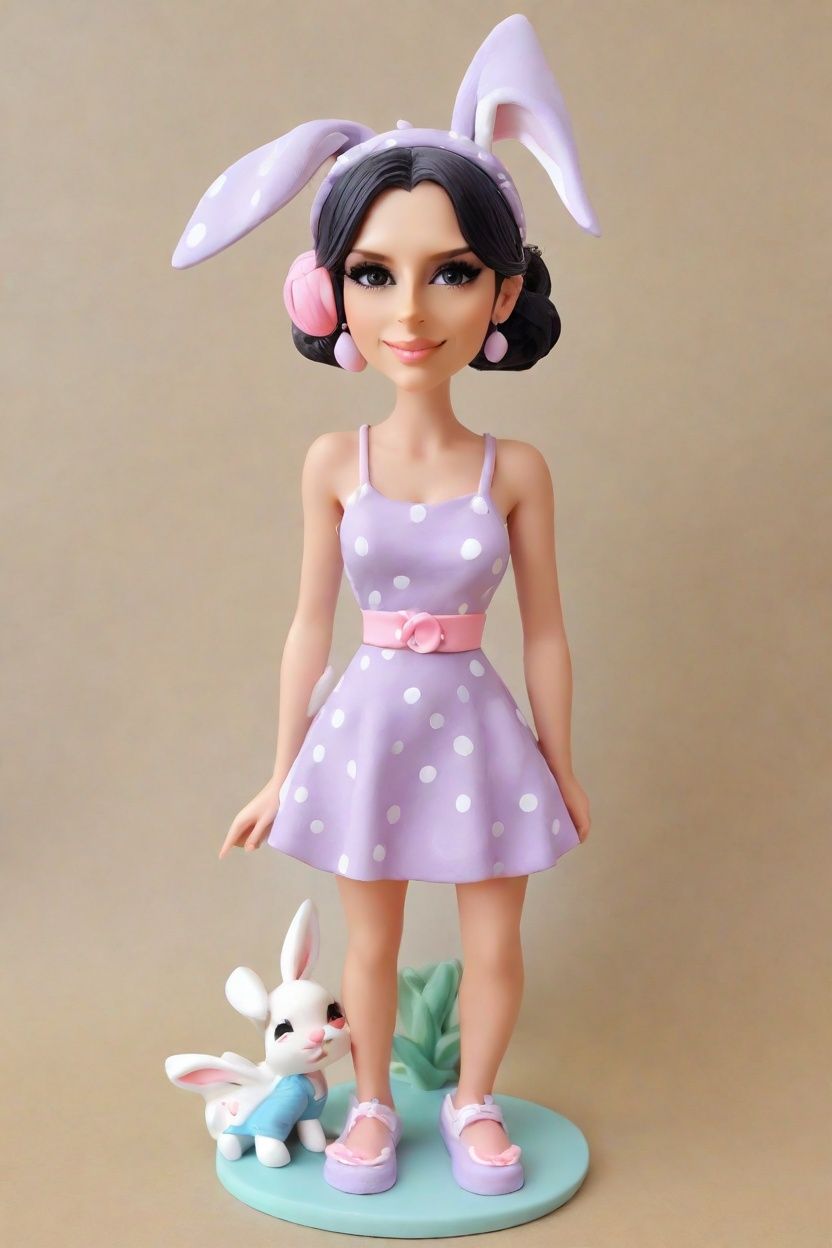 The Cheeky Easter Bunny Invasion: A Polka-Dotted Adventure