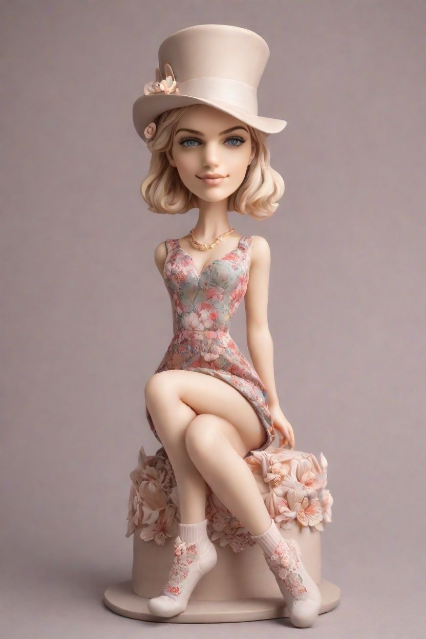 The Secret to My Party Success: A Floral Mini-Me Bobblehead That Stole the Show