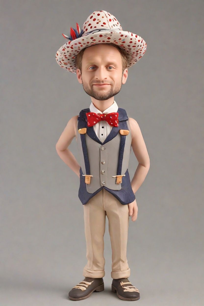 Flaunting the Feathered Hat: A Fashion Reporter's Discovery of Bobblehead Chic
