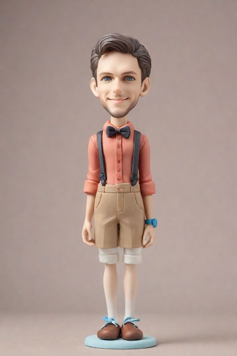 A Flamboyant Birthday Figurine That's All About the Pose!