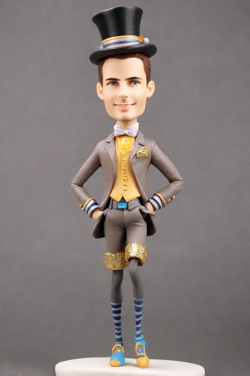 Flaunting Flamboyance: A Fashion-Forward Cheerleader Mini-Me Takes the Spotlight