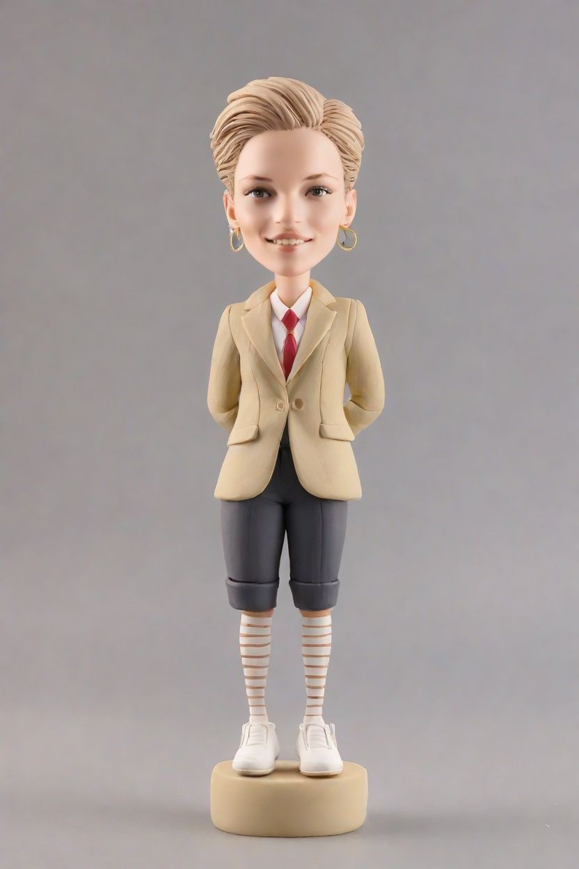#BobbleheadGoals: A Chic Blazer and Tutu Story That's Trending