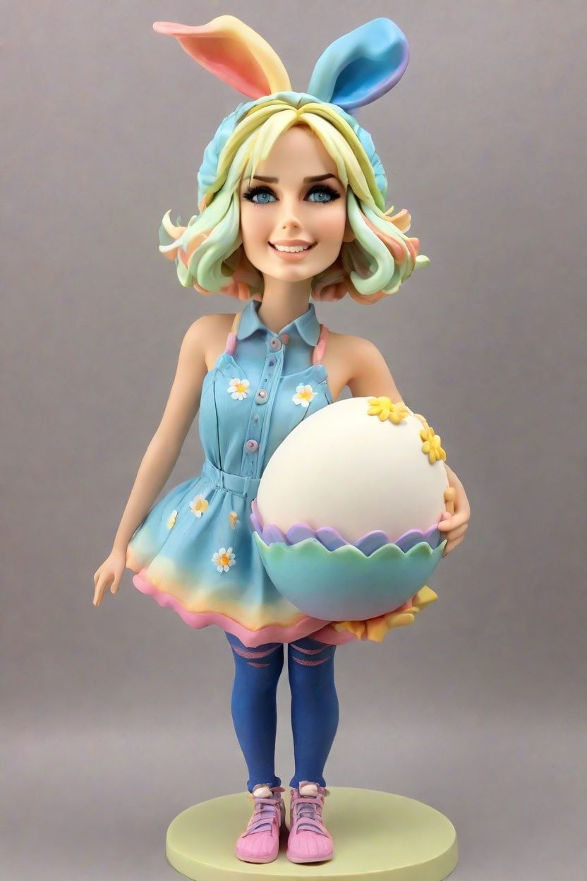 Trend Alert: Unique Bobble Head Dolls Custom-Made for the Chic Easter Celebration