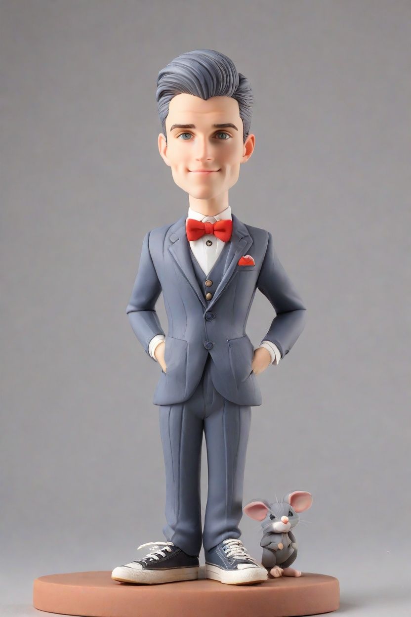 Breaking the Mold: How a Bobblehead Doll in a Pinstripe Suit is Redefining Desk Decor