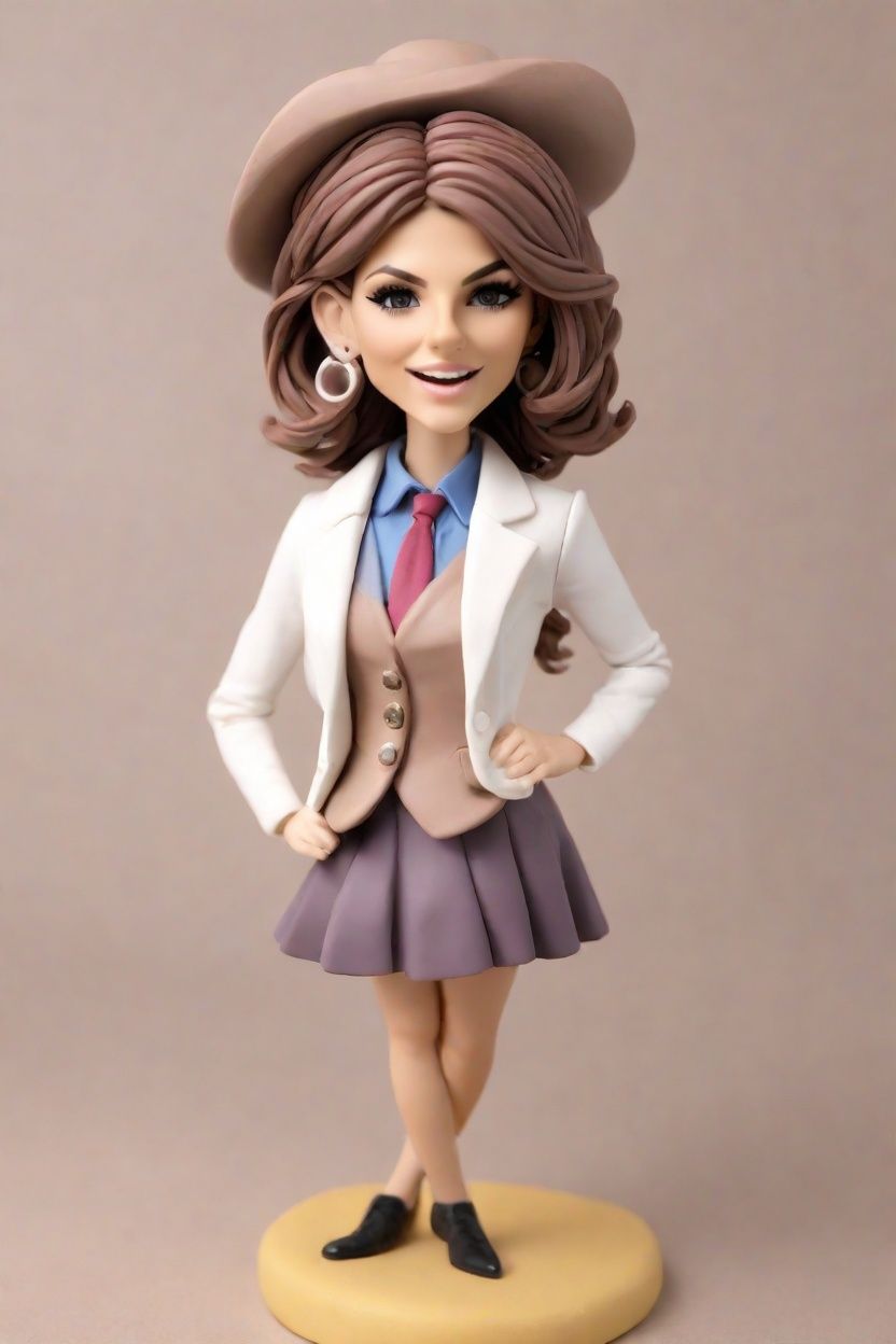 Unboxing the Ultimate Personalized Bobblehead: A Chic Blazer and Tutu Skirt Combo!