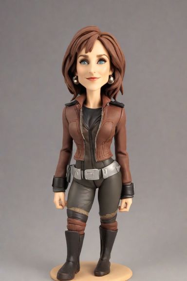custom Heroic Pose Power bobblehead