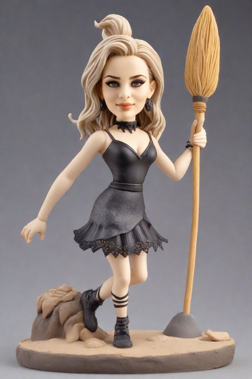 Fantasy Meets Fashion: Discovering the Punk Witch Bobblehead Trend
