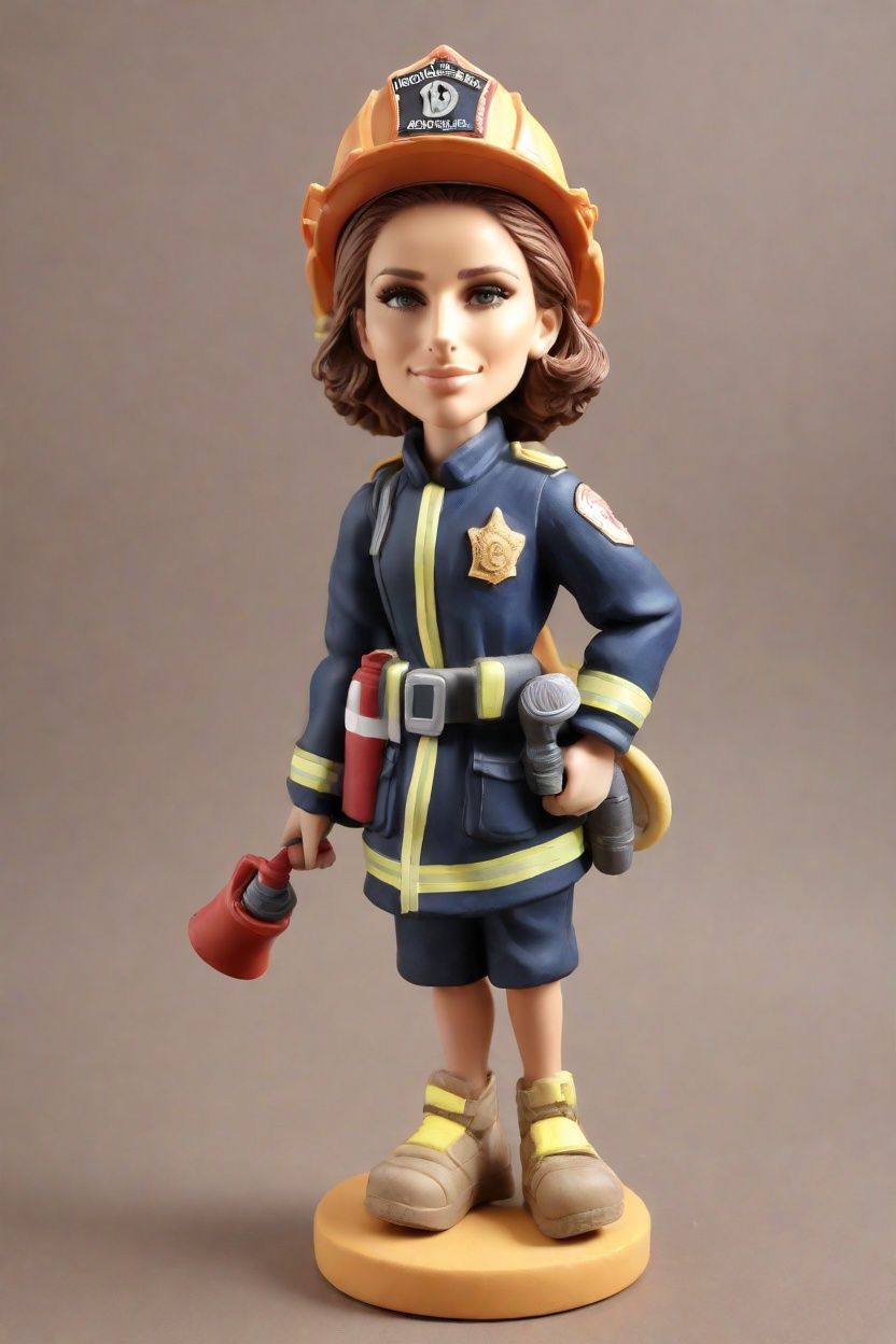 Feminine Firepower: Discovering the Custom Bobblehead Doll That's Redefining Gender Roles in Fashion