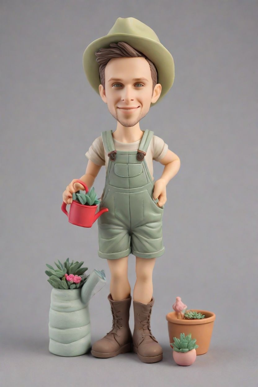 The Secret Gardener: A Quirky Tale of Love for Plants and Mini-Me Figurines