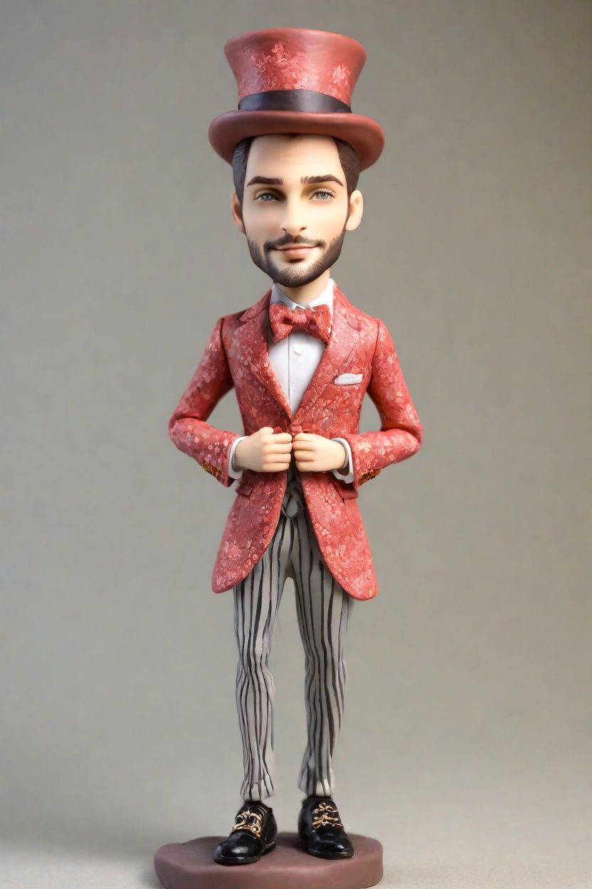 A Whimsical Twist on Style: Unveiling the Bobblehead Fashionista