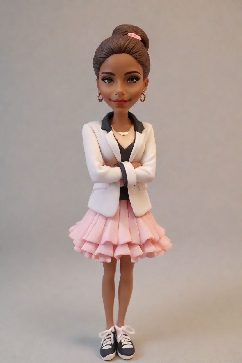 The Ultimate Chic Blazer & Tutu Figurine: A Trendy Twist on Employee Recognition