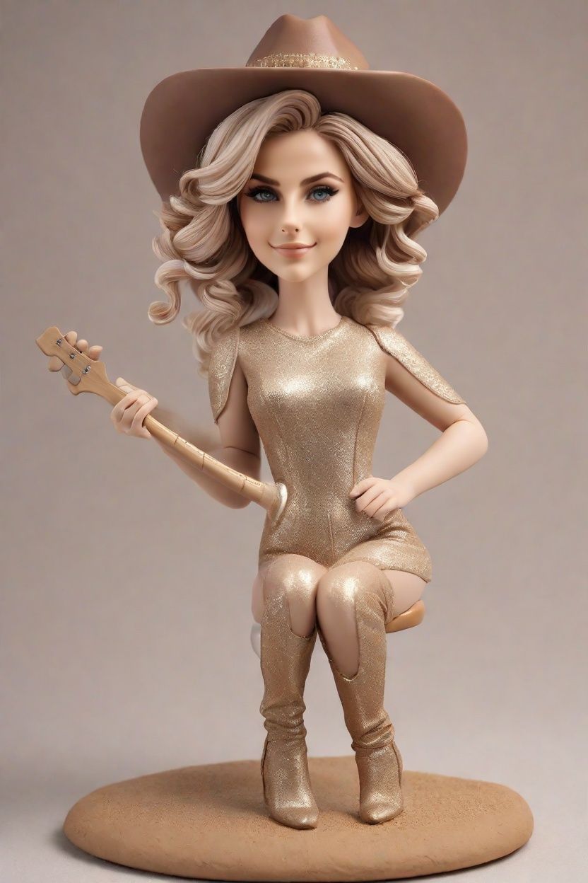 Funky and Fabulous: Discovering the Art of Bobble Head Dolls Customization in Glittery Catsuits