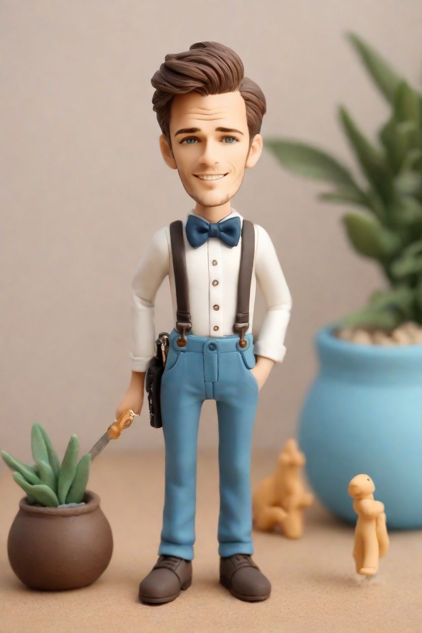 Personalized Custom Bobbleheads: The Cheeky Wink Figurine That's All the Buzz