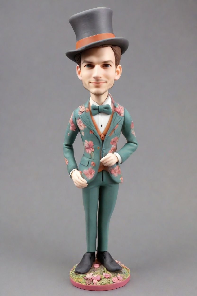 Unique Bobble Head Dolls Custom: The Winking Gentleman Who Stole My Heart