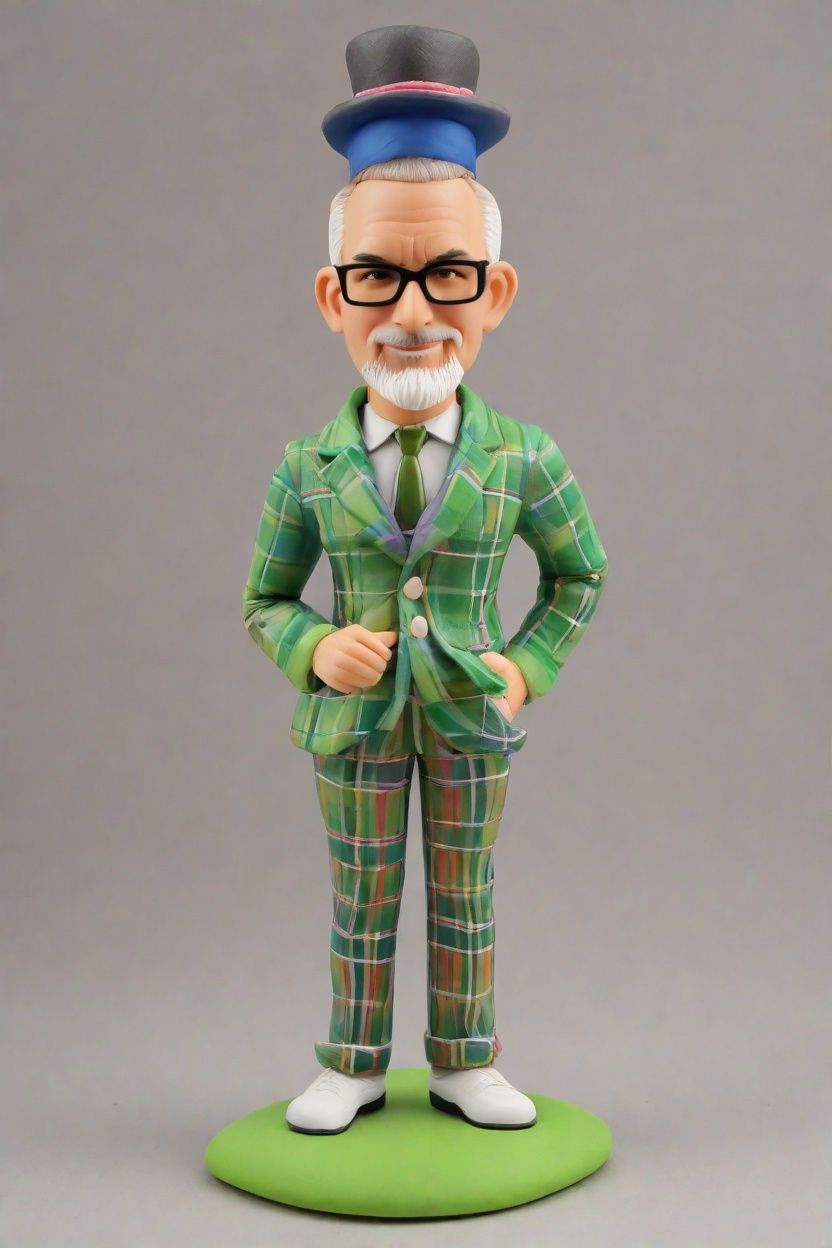 Personalized Custom Bobbleheads: A Winking Golfer's Tale