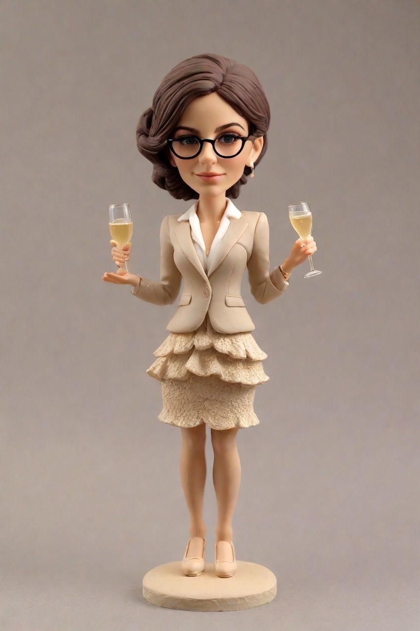A Mini-Me Masterpiece: The Perfect Anniversary Figurine for the Bold and Stylish