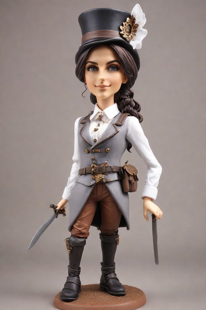 A Steampunk Adventurer's Mini-Me: The Ultimate Personalized Gift