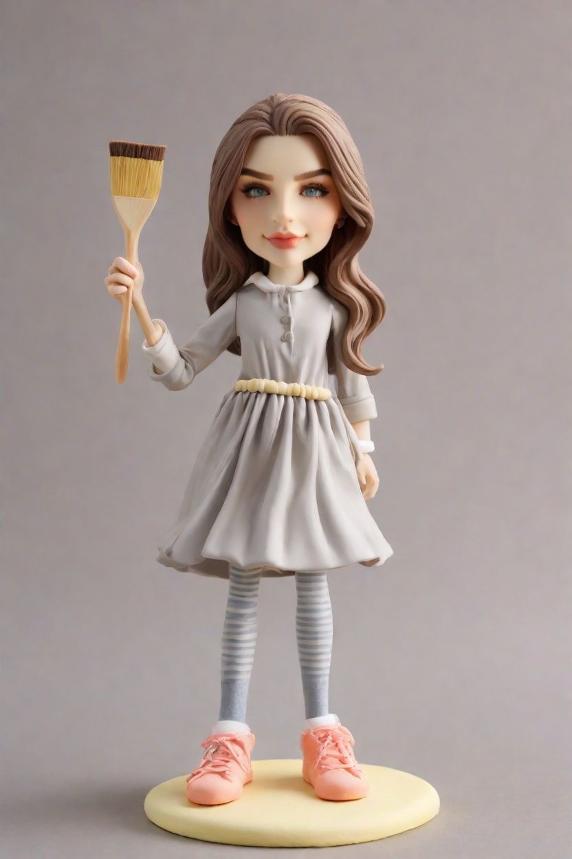 Trend Alert: Chic Painter Bobbleheads Take the Fashion World by Storm