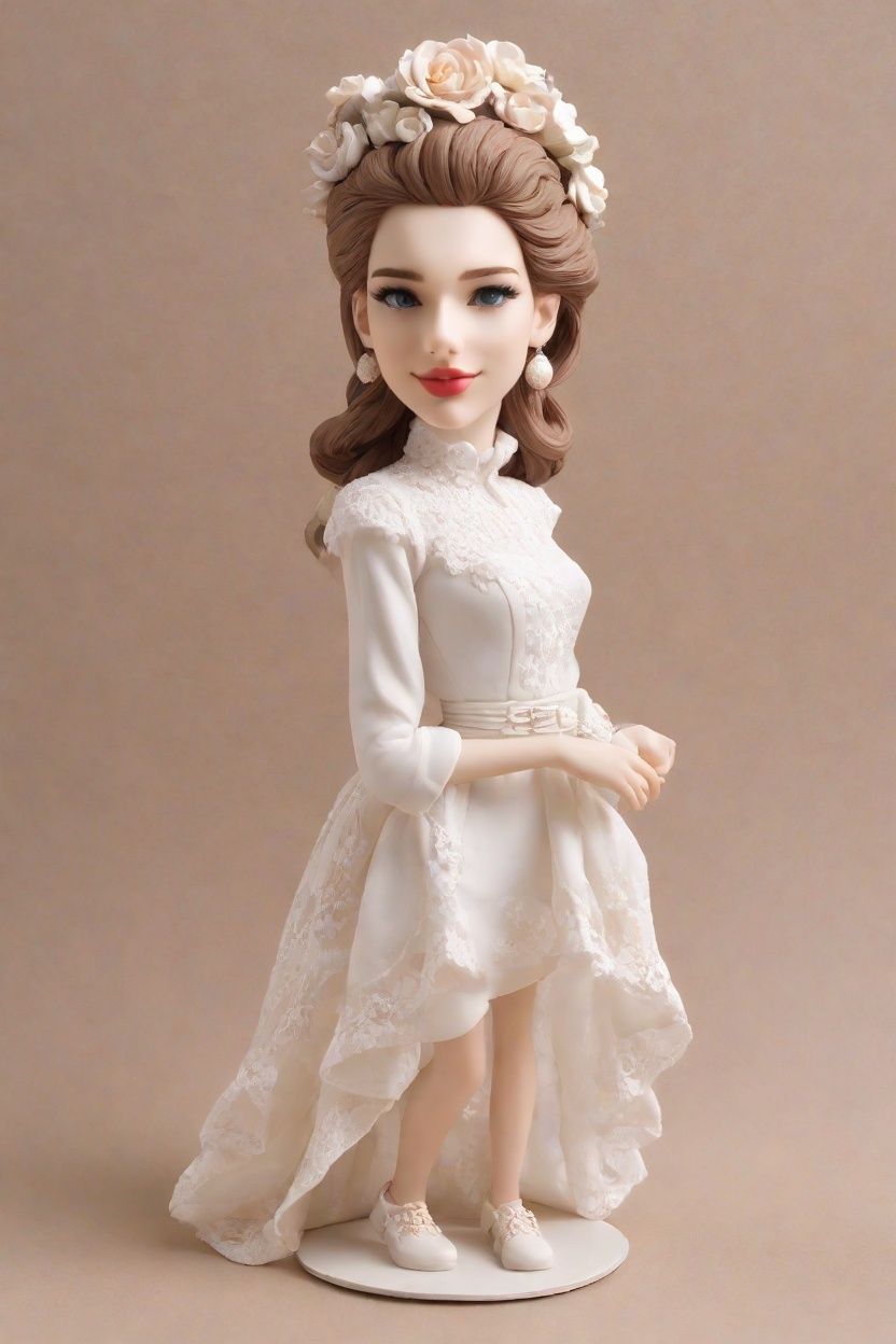 Fashion Forward Figurines: Discovering the Trend of Vintage Lace Bobbleheads with a Modern Twist