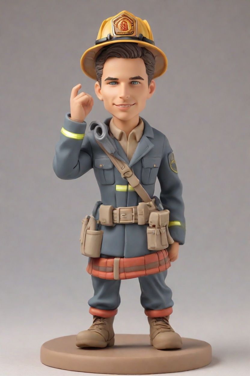 Personalized Custom Bobbleheads: A Flame-Resistant Love Story