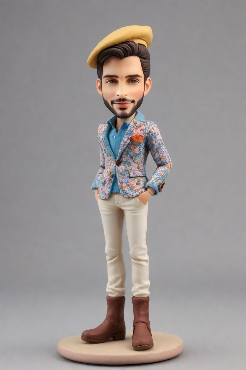 The Art of Bobblehead: Custom Figurines That Capture the Casual Lean of a Modern Male
