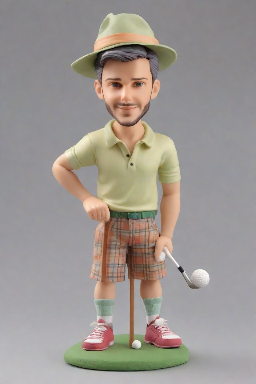 Personalized Custom Bobbleheads: The Ultimate Golfing Companion