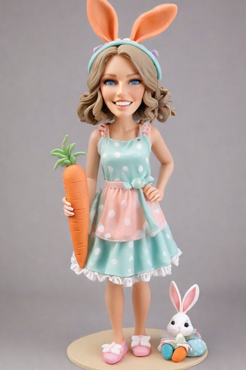 Springtime Playfulness: The Ultimate Easter Bobblehead Figurine
