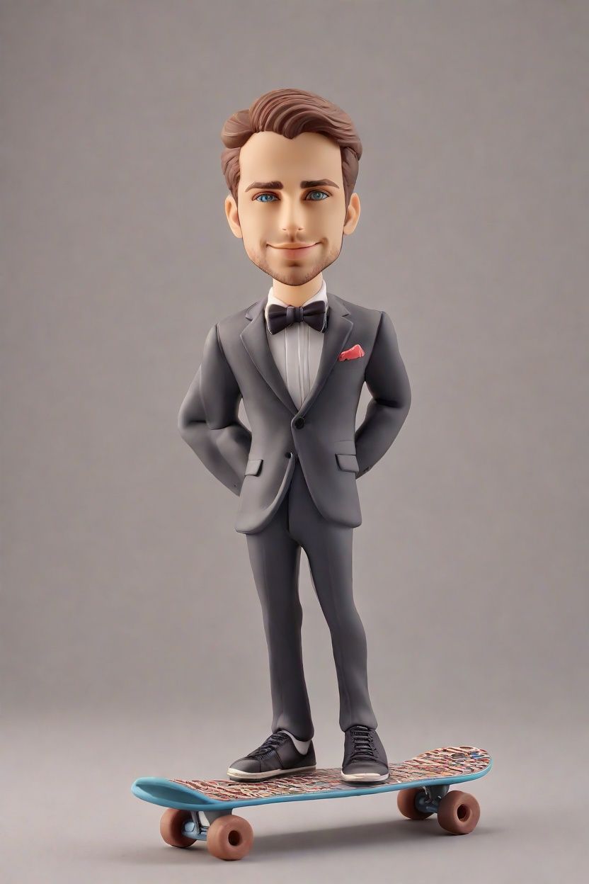 Skateboarding Suits & Bow Ties: The Rise of Custom Bobblehead Dolls for Entrepreneurs