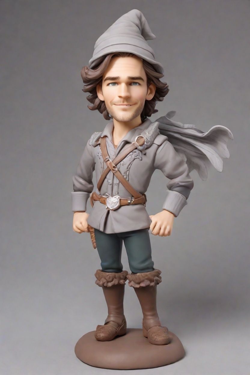Magic-Wielding Warrior: Unveiling the Enchanted Bobblehead Collection