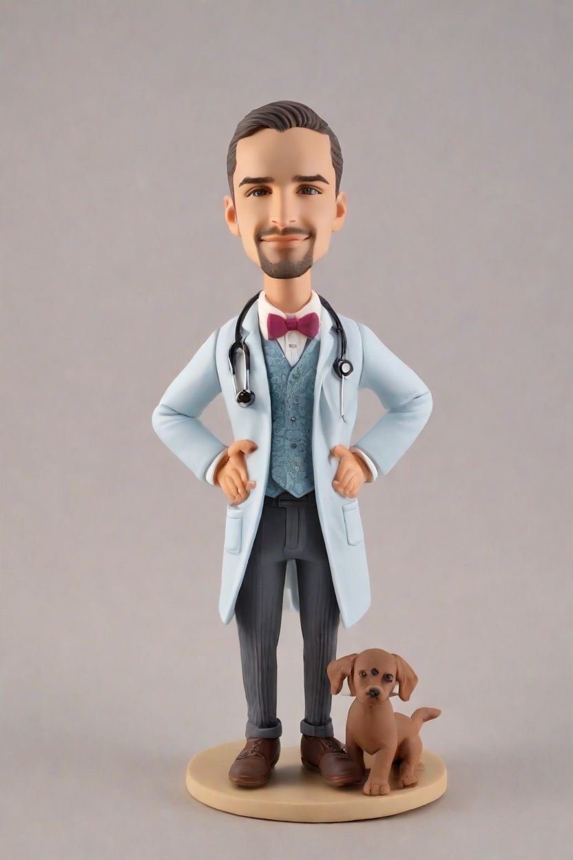 Discover the Trend: Unique Bobble Head Dolls Custom-Made for the Modern Doctor's Desk
