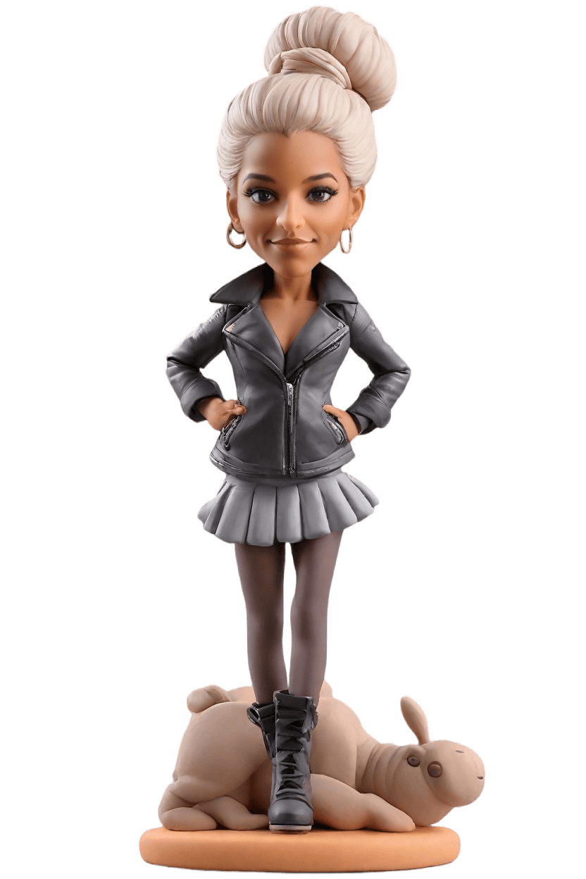 Custom Empowerment Chic Bobblehead