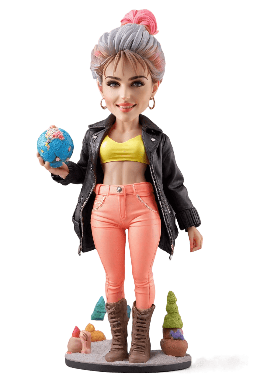 Custom Star-Lord Inspired Bobblehead