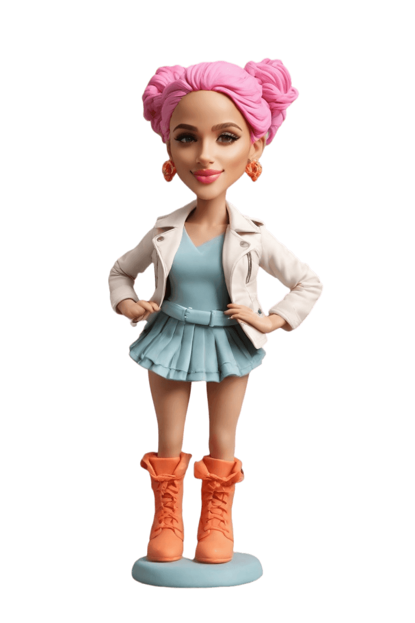 Custom Fun Playful Bobblehead