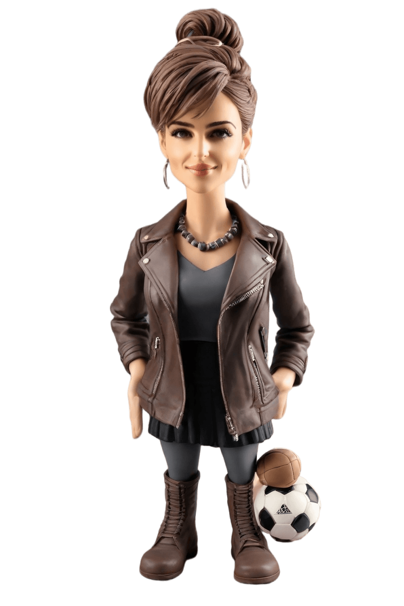 Custom Soccer Star Bobblehead