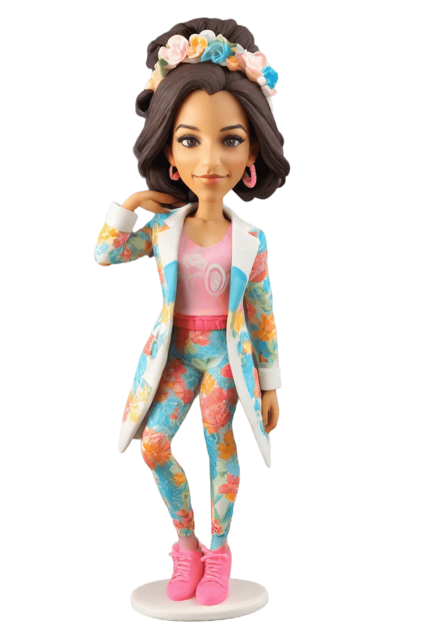 Custom Garden Chic Bobblehead