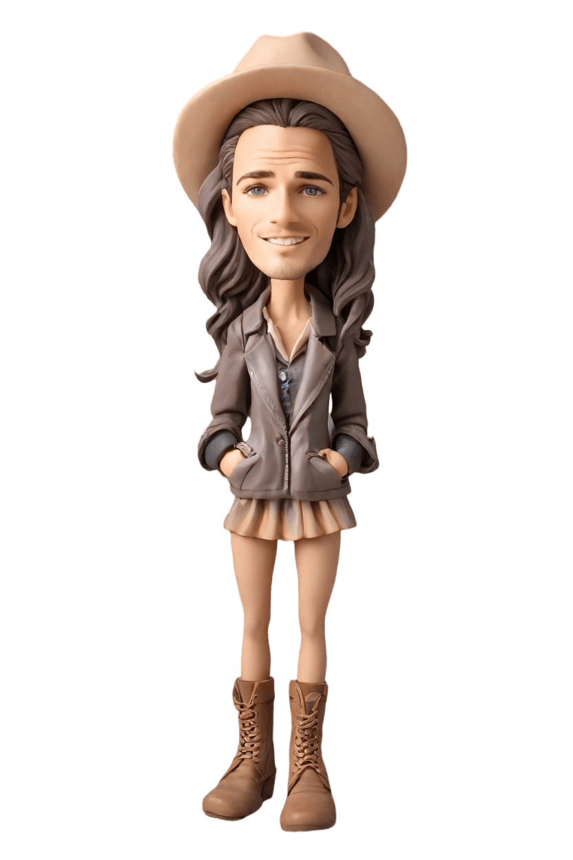 Confident Custom Swagger Bobblehead
