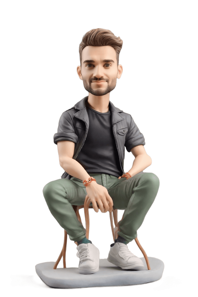 Casual Cool Custom Bobblehead