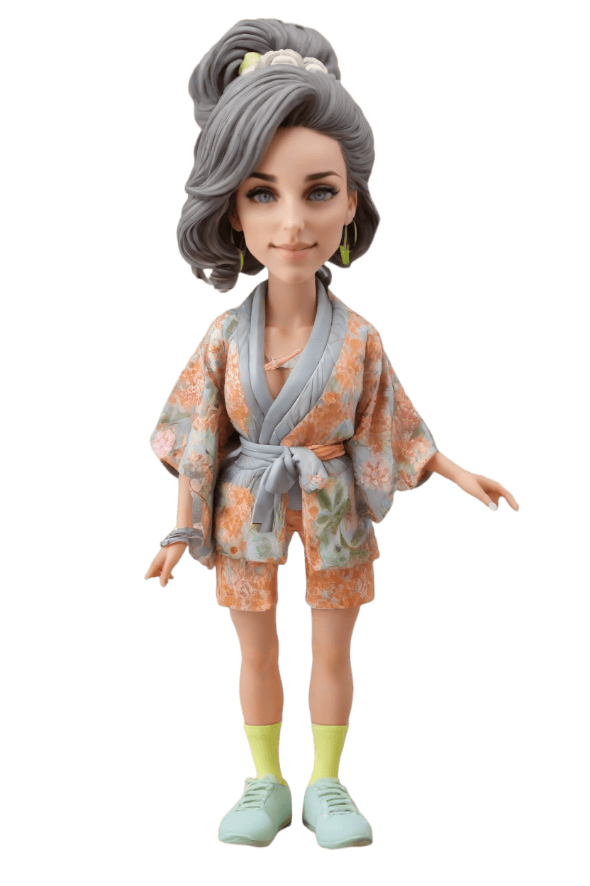 Custom Holiday Cheeky Bobblehead