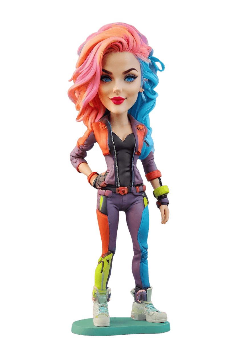 Cyberpunk Custom Gaming Bobblehead