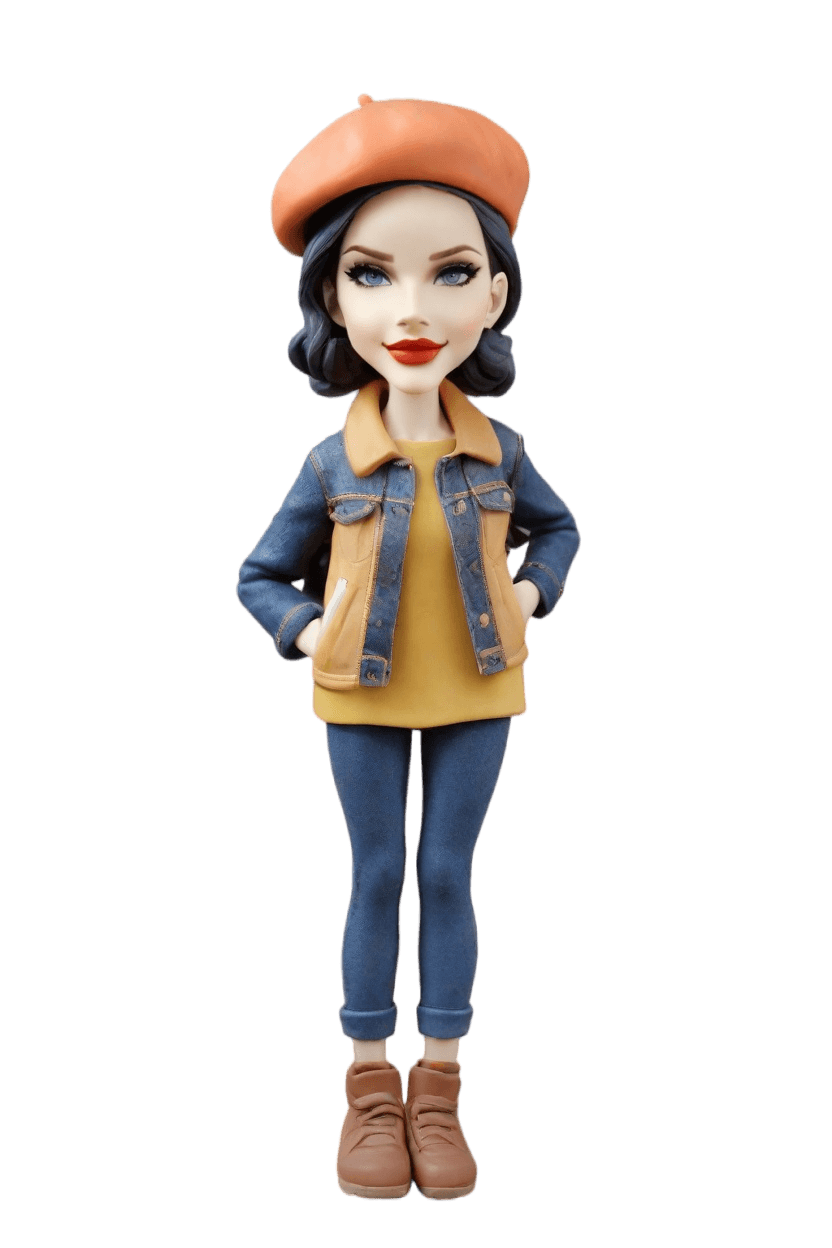 Custom Artistic Expression Bobblehead