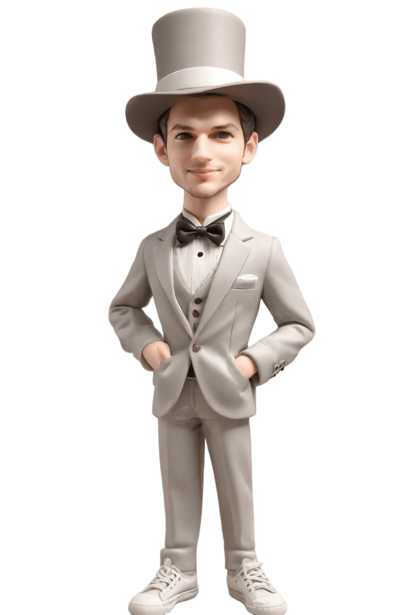 Custom Wedding Playful Bobblehead