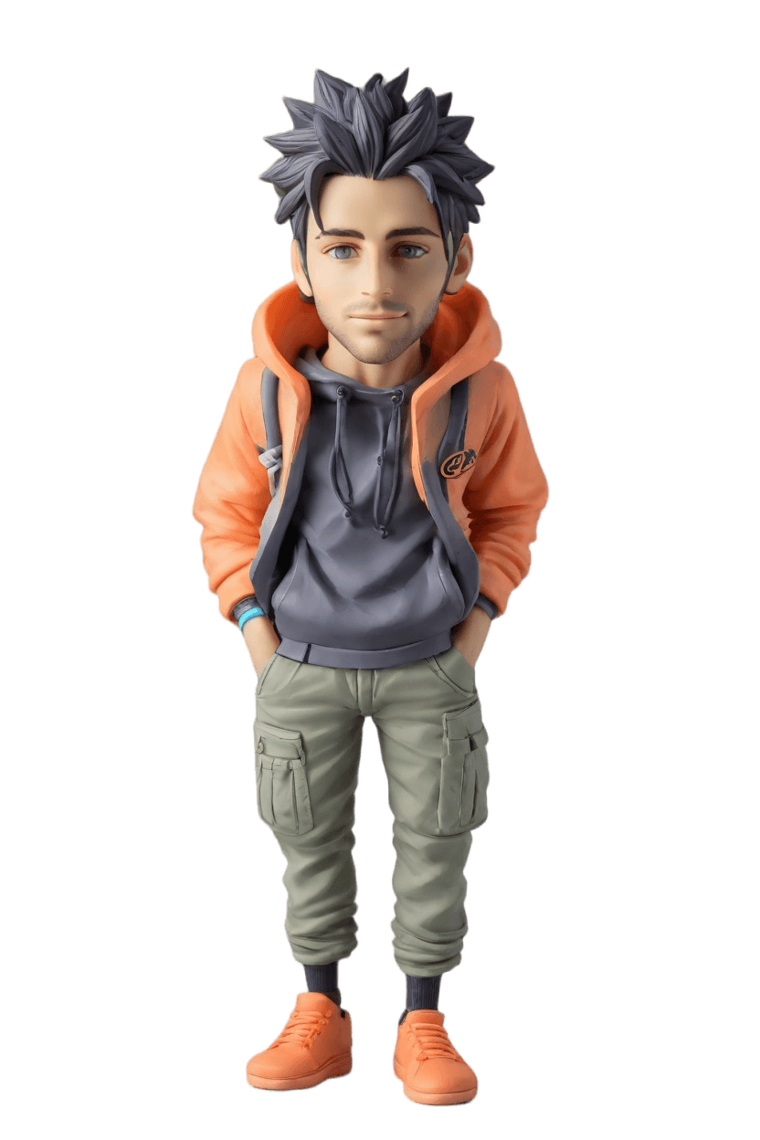 Casual Anime Custom Bobblehead