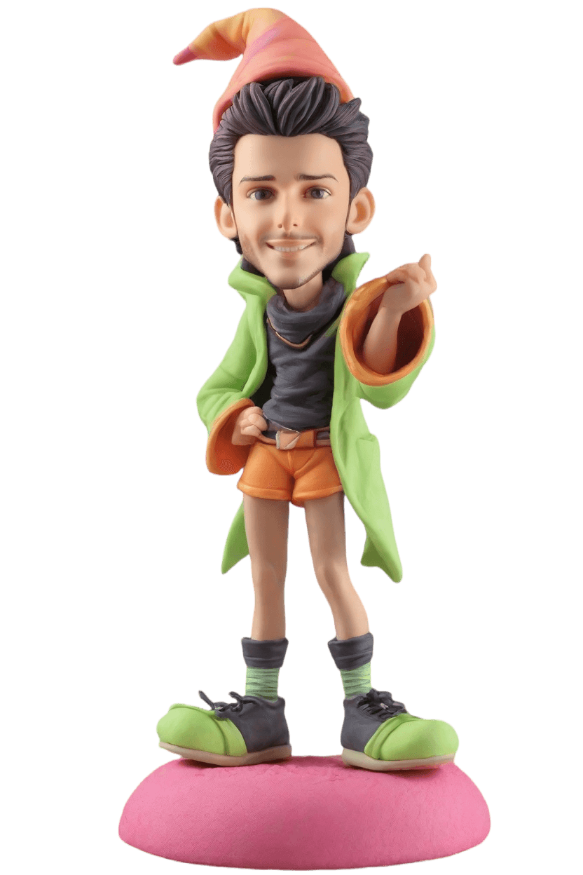 custom Wizard Wave Bobblehead