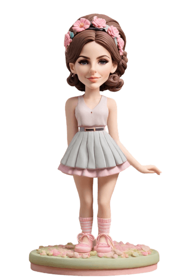 Custom Cheeky Chic Bobblehead