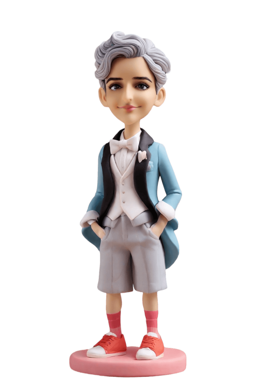 Custom Graduation Playful Bobblehead
