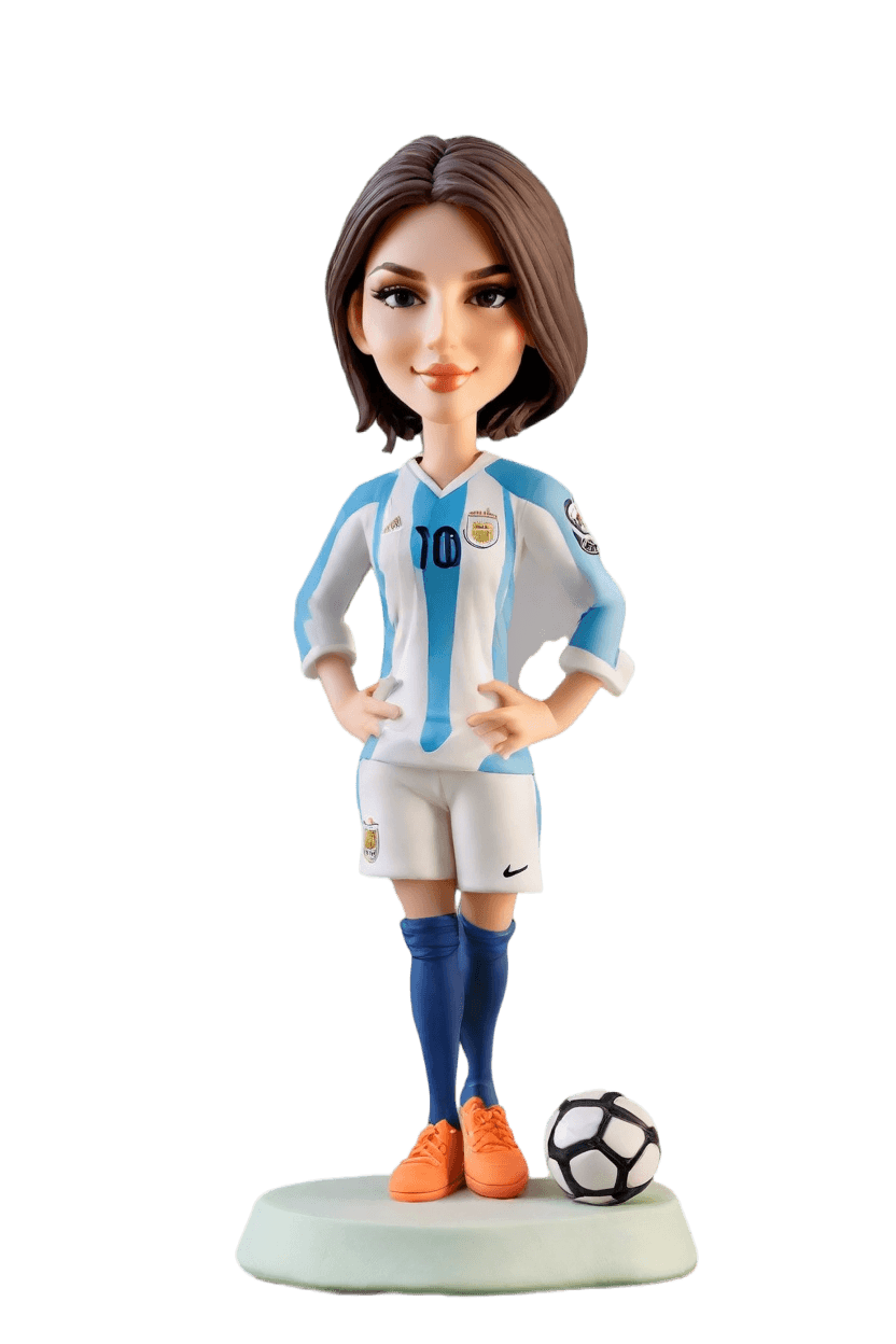 Soccer Chic Custom Bobblehead